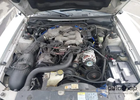 2002 Ford Mustang из США, поврежденный, VIN 1FAFP40482F146331